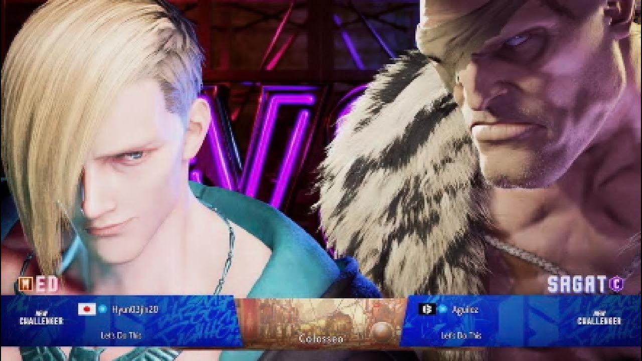 Street Fighter 6 Ranked Matches ~ New Challenger ~ Sagat (Aguilez) vs. Ed part 1 4K!