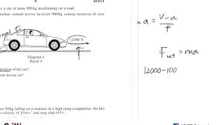 SPM Physics 2016 Paper1 Q7 F4 Chapter Forces and Motion