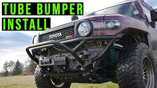 FJ Cruiser Front Tube Bumper Installation