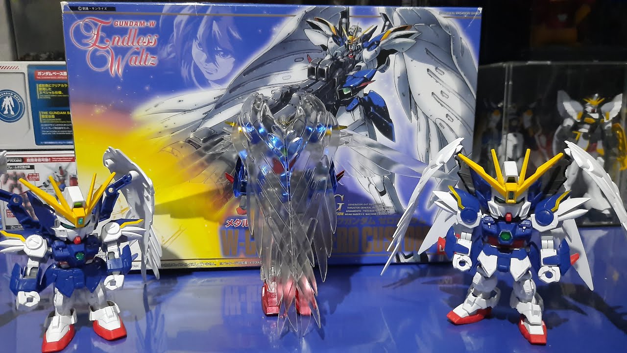 HG Wing Gundam Zero Custom | Bandai High Grade Action Fighter 1/144 EW-01 Clear | Stop Motion Build