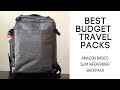 Best Budget Travel Packs: Amazon Basics Slim Weekender Travel Backpack Review
