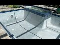 Acid wash, drain and clean