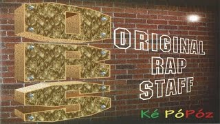 ⁣Original Rap Staff