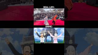 RE:ZERO voice actors of Emilia and Subaru did it in real life #ReZero #ReZeroAnime #emilia #Seiyuu