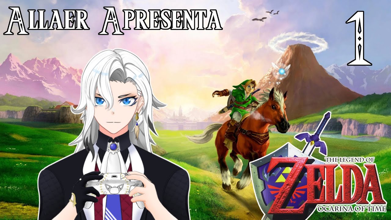 UM CLÁSSICO QUE EU NUNCA JOGUEI !!【Allaer Salvoro】【Zelda Ocarina of Time】(#1)