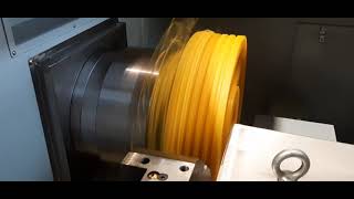 Toczenie Koa Pasowego Z Tworzywa Sztucznego Na Tokarce Cnc Cormak 620x1500