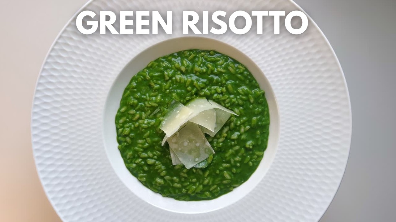 Green Risotto Recipe That Stays Vibrant (Restaurant Green Risotto Recipe)