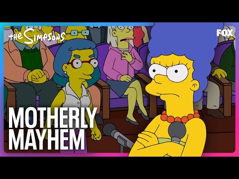 Marge Gets Called Out for Being a “Bad Mother” | The Simpsons