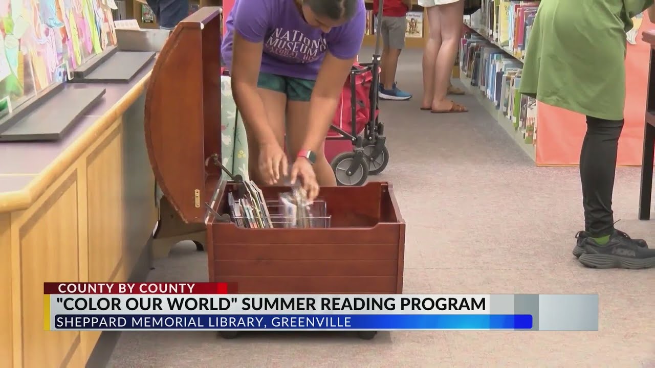 Summer reading program at Sheppard Memorial Library keeps kids turning the page