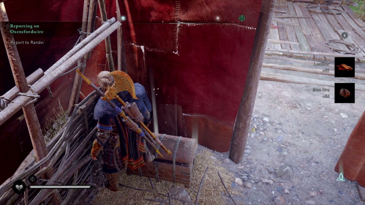 AC:Valhalla - Cyne Belle Castle wealth and 5 chests, Shishi Guard