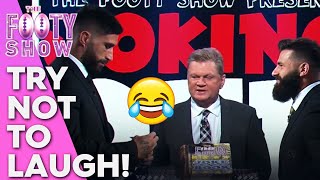 Tamou V Mansour Footy Show Joking Off