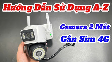 Camera Yoosee 2 Mắt LẮP SIM 4G Chuyên Lắp Những Nơi Xa Dân Cư Không Có Mạng Wifi Mà Vẫn Muốn Lắp Cam