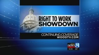Right-to-work protest march Part 4