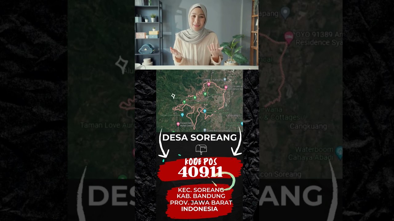 KODEPOS 40911 Desa Soreang, Kec. Soreang, Kab. Bandung, Jawa Barat, Indonesia