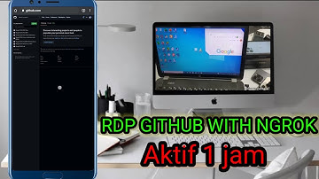 RDP GITHUB NGROK || UPDATE 1 JAM