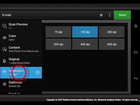 Scan to E Mail Using Address Book