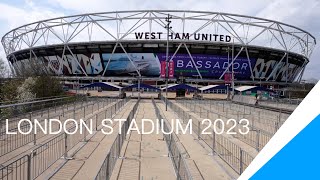 London stadium tour 2023 Westham United