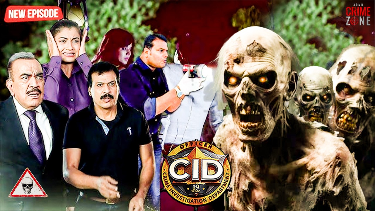 Investigation के दौरान CID ने देखा Zombiees को | CID | Ghost Story | Horror Episode #horror #hindi