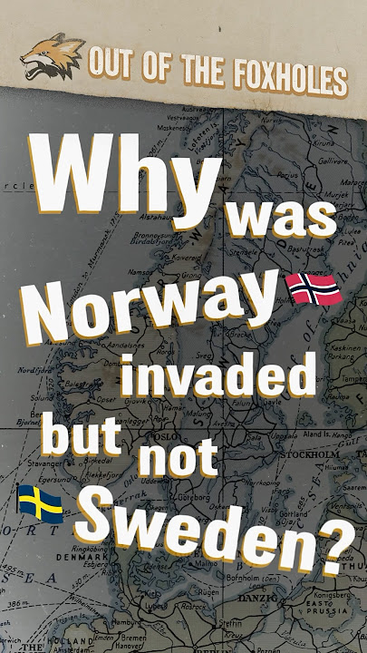 WWII Mystery: Why Norway Fell but Sweden Stayed Free #OOTF #shorts