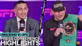 HIGHLIGHTS | TEOFIMO LOPEZ ON UPSET WIN OVER VASYL LOMACHENKO