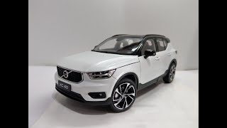 Diecast 1:18模型車 Volvo XC40 2022 Unboxing - YouTube