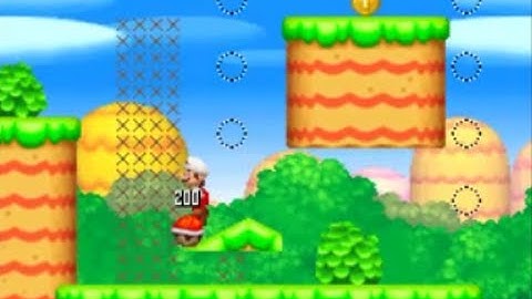 New Super Mario Bros. (Nintendo DS): Beta/Unused Level 1 (Unused Multiplayer Stage)