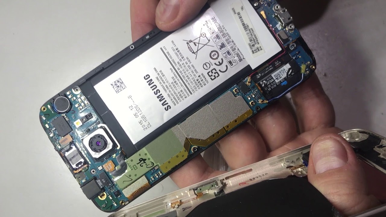Trouw voorzichtig Voorzichtigheid Samsung Galaxy s6 Battery replacement - YouTube
