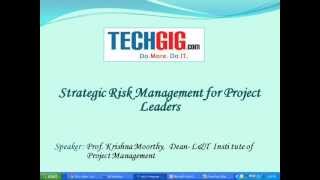 Copy of Strategic Risk Management for Project Leaders