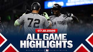 Highlights from ALL GAMES on 7/10 (Chisholm Jr.'s go-ahead homer, Okamoto's historic HR and MORE!) screenshot 2