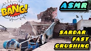 Fast & Furious Rock Crushing | Quarry Primary Rock Crushing | Satisfying Stone Crushing