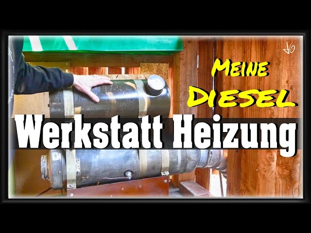 Werkstatt im Winter heizen 🔥- Diesel Werkstatt Heizung - Günstige