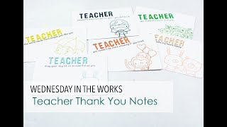 Teacher Thank You Notes