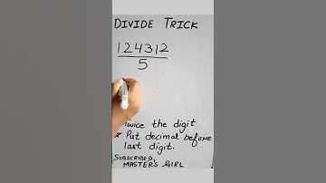 DIVISION Trick #maths #mathematics #vedicmathstricks #tricks