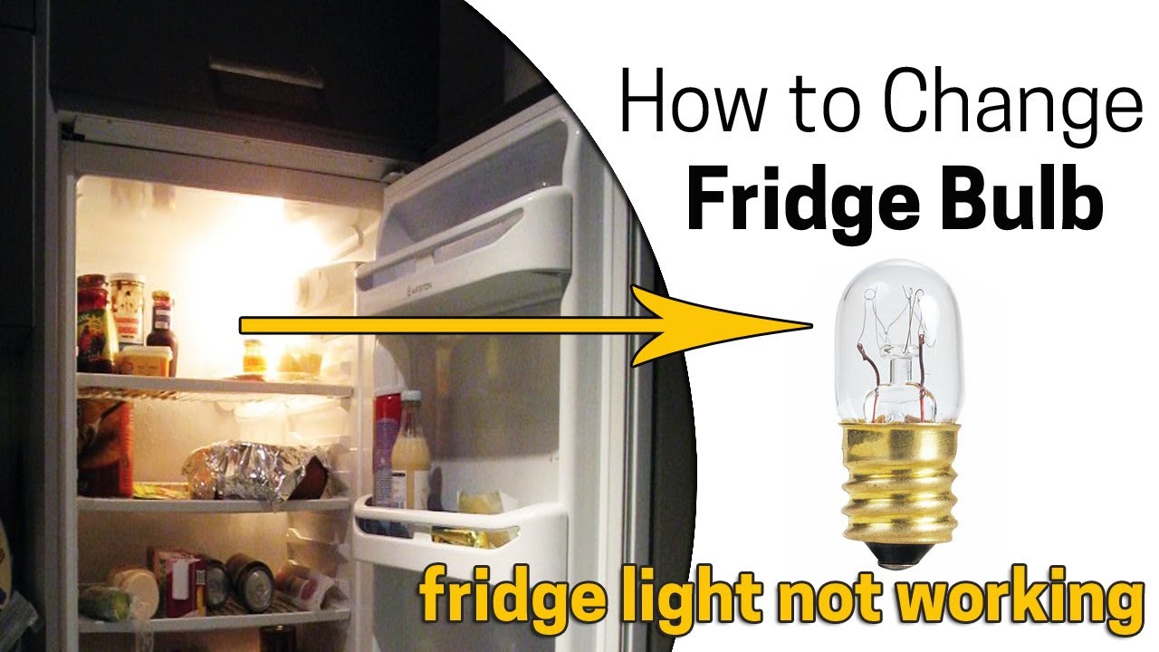 How to Change Whirlpool Fridge Bulb 2022 | Fridge Light Not Working | Change Refrigerator Light - YouTube