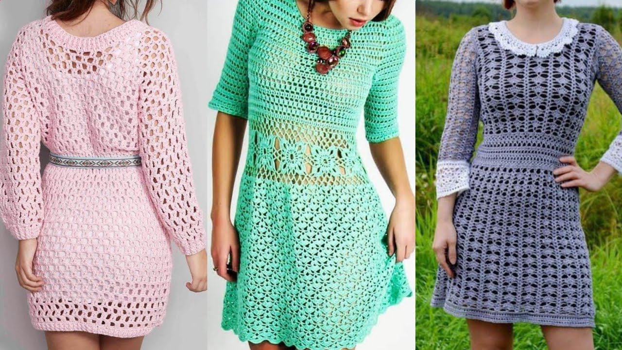 Latest And Stunning Free Crochet Patterns Crochet Summer Bodycon Dress ...