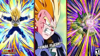 Global Str Super Vegeta And Str 2Nd Form Cell Super Attack And Voiced Active Skill Animations