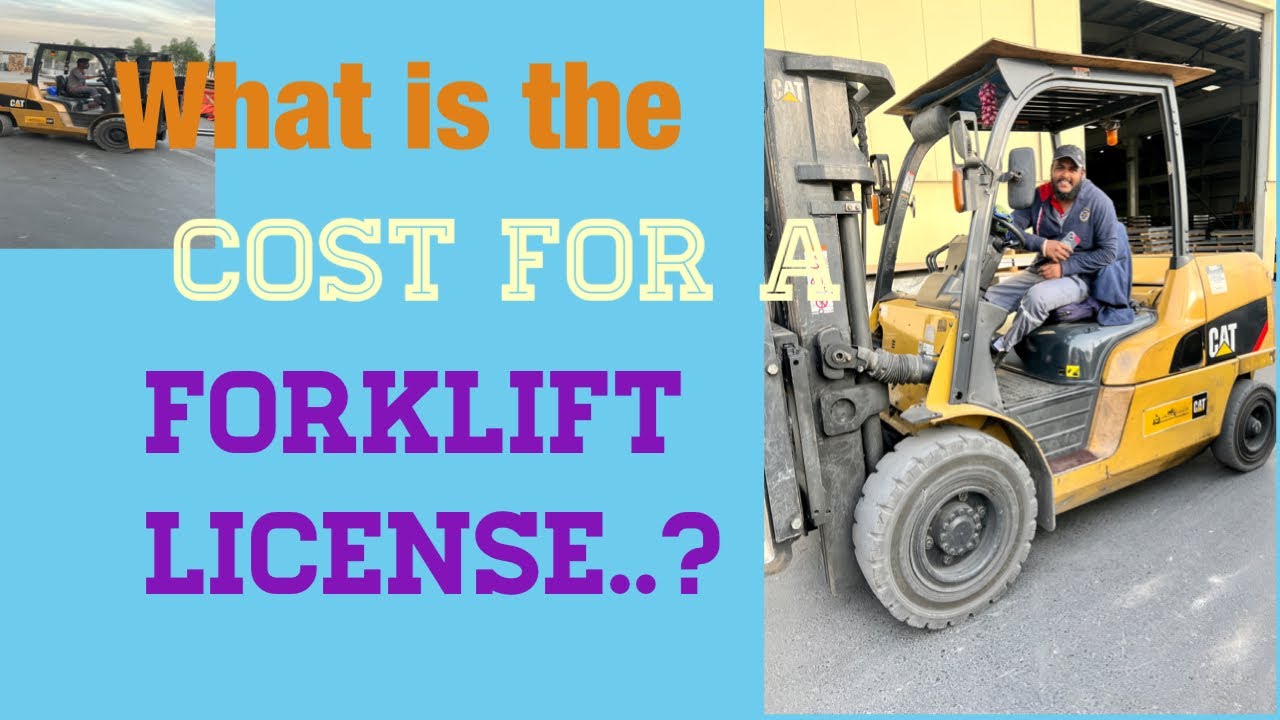 What is the cost for a forklift license...? ఫార్కులిప్ట్ లైసెన్స్ కి ఎంత ఖర్చు అవుతుంది sukku