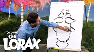 Dr. Seuss' The Lorax | How To Draw The Lorax | Bonus Feature