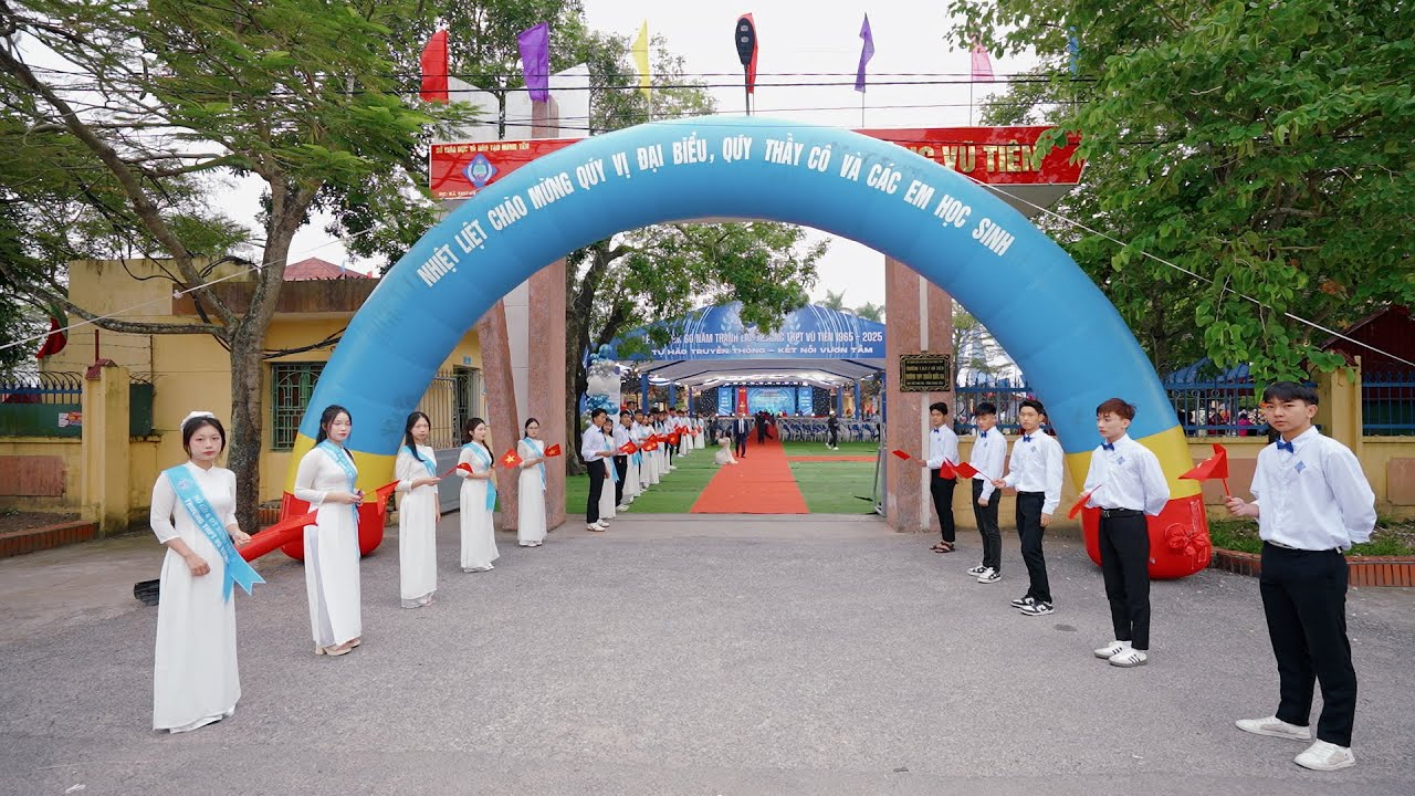 LỄ KỶ NIỆM 60 NĂM THÀNH LẬP TRƯỜNG THPT VŨ TIÊN 1965 - 2025
