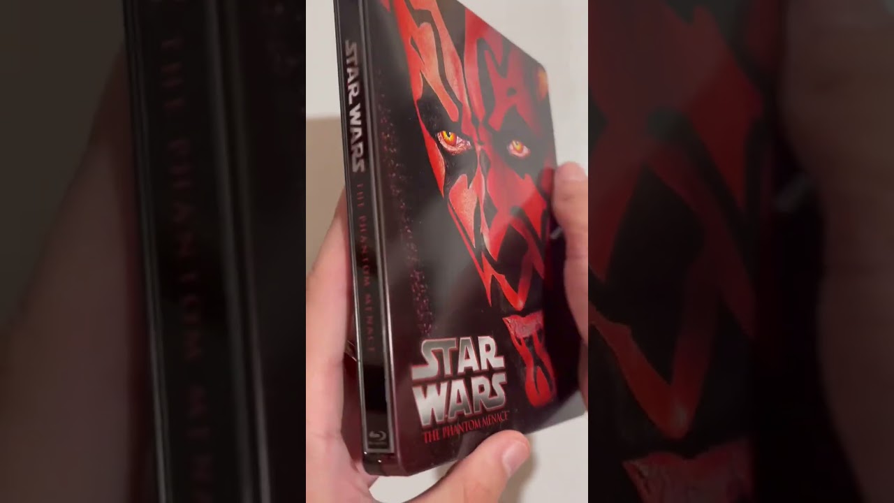 Star Wars: The Phantom Menace | 4K Steelbook Edition | UNBOXED | 