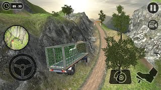 Offroad Farm Animal Truck Driving Game 2018 screenshot 4