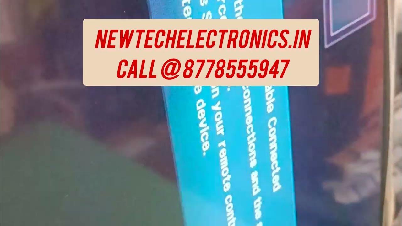 Samsung LED TV Power not ON newtecherode YouTube