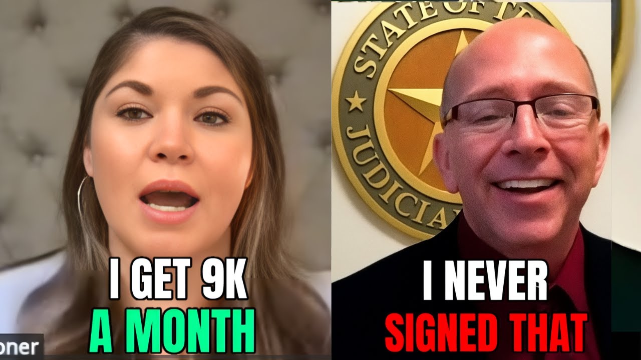 Entitled Ex-Wife Forges Dad's Signature,Instantly Regrets It - YouTube