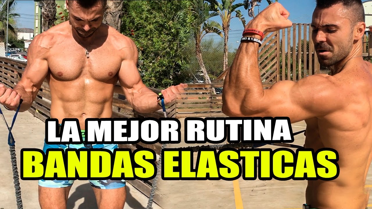 🔴 BRUTAL RUTINA EJERCICIOS BANDAS ELASTICAS