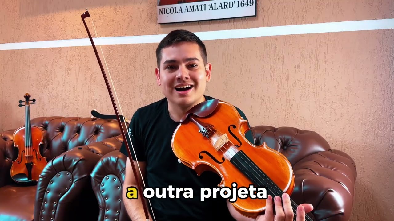 Viola Artesanal Modelo Stradivarius (25) - (VENDIDO) - YouTube
