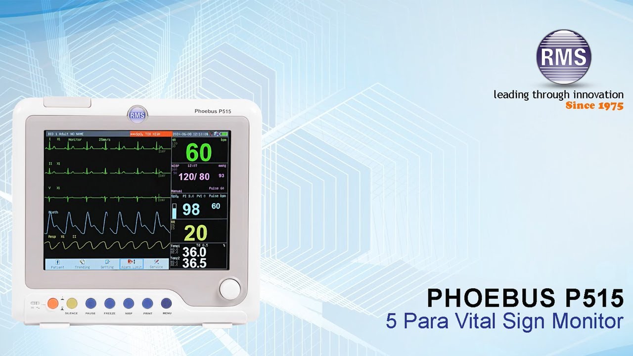 Vital Sign Monitor | Patient Monitor | How to use a Patient Monitor | Multipara Patient Monitor