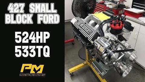 Crown Concepts Superformance Cobra 427ci Small Block Ford Dyno Testing at Prestige - 524HP 533TQ