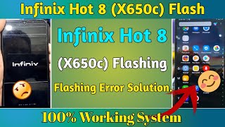 Infinix Hot 8 X650C Flash Cm2 Tool Infinix Hot8 Flashing Error Solution