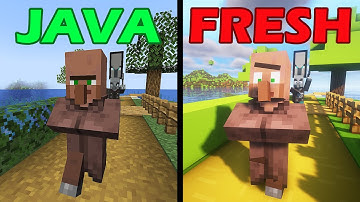 Java Vs Fresh Animations In Minecraft