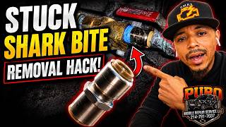 Stuck Shark Bite Removal HACK!